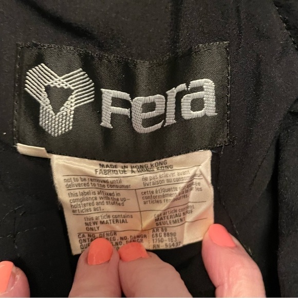 Fera International Women's Bib Overalls Ski Pants Size 32R - Picture 11 of 12